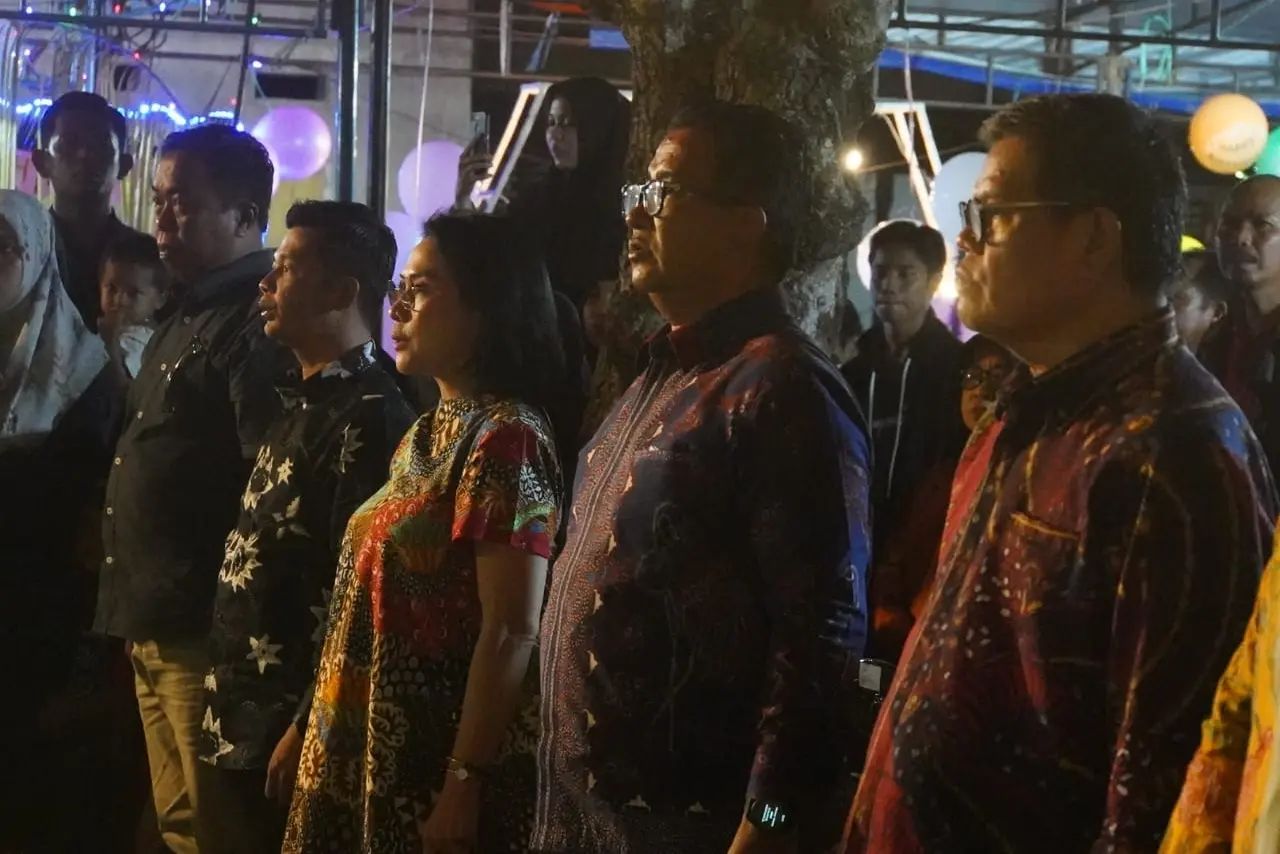 Hadiri HUT Desa Batetangnga Polman, Akmal Tekankan Pentingnya DDP